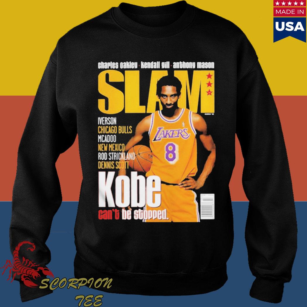 Official Kobe Bryant NBA finals los angeles basketball slam magazine 1998  cover LA Lakers T-shirt, hoodie, tank top, sweater and long sleeve t-shirt