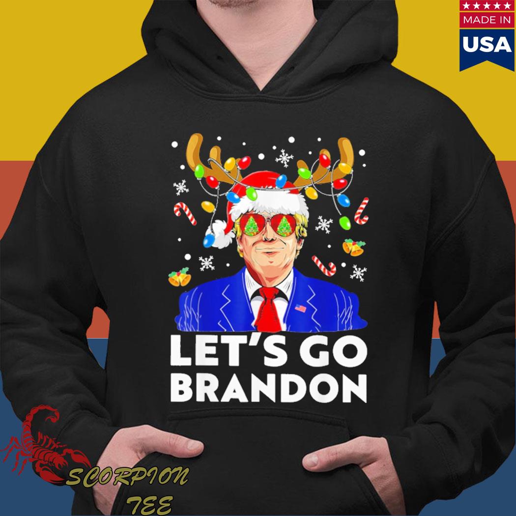 Official Let's go brandon Trump Christmas 2022 T-s Hoodie