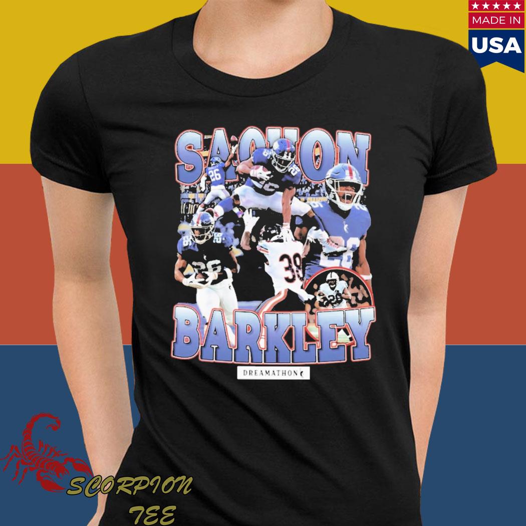 Official Saquon Barkley Sb G Men Dreams Shirt, hoodie, sweater, long sleeve  and tank top