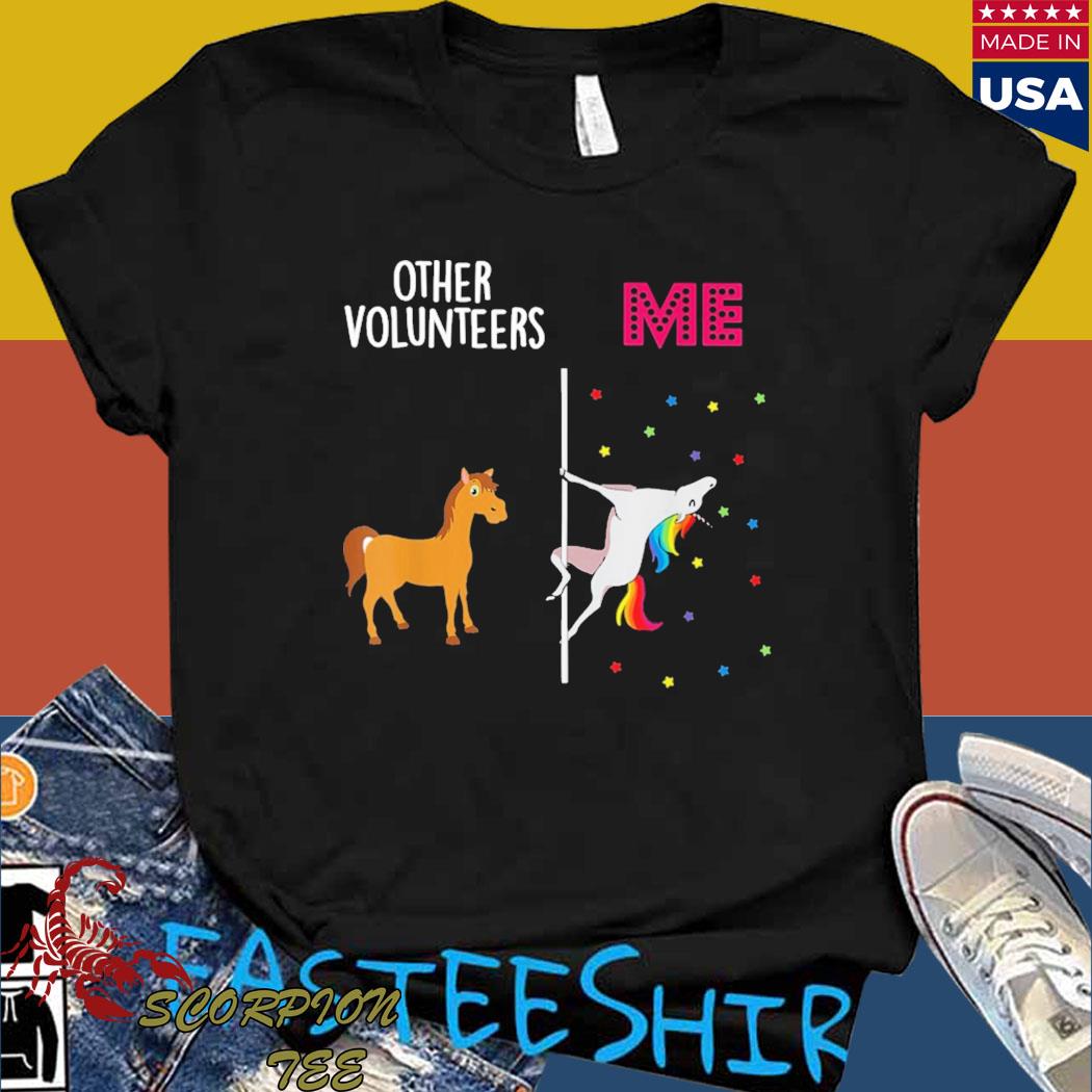 Official Volunteer unicorn others you T-shirt