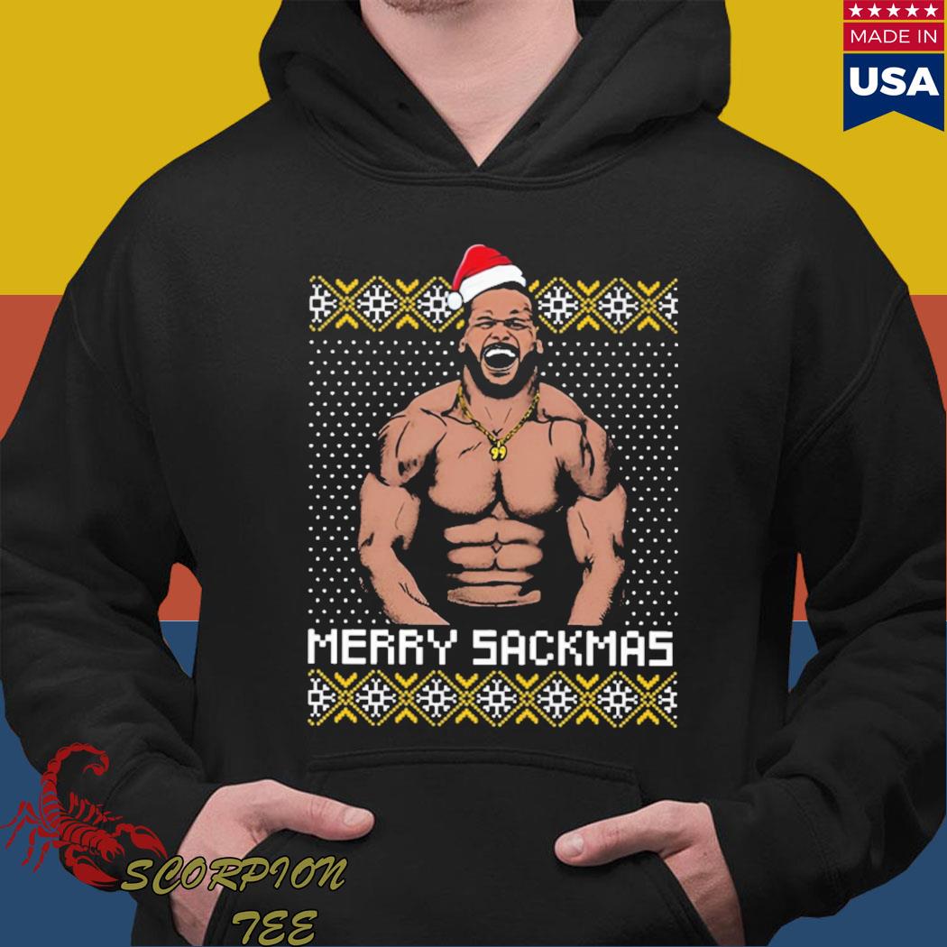 Official Aaron Donald Merry Sackmas T-shirt, hoodie, tank top, sweater and  long sleeve t-shirt