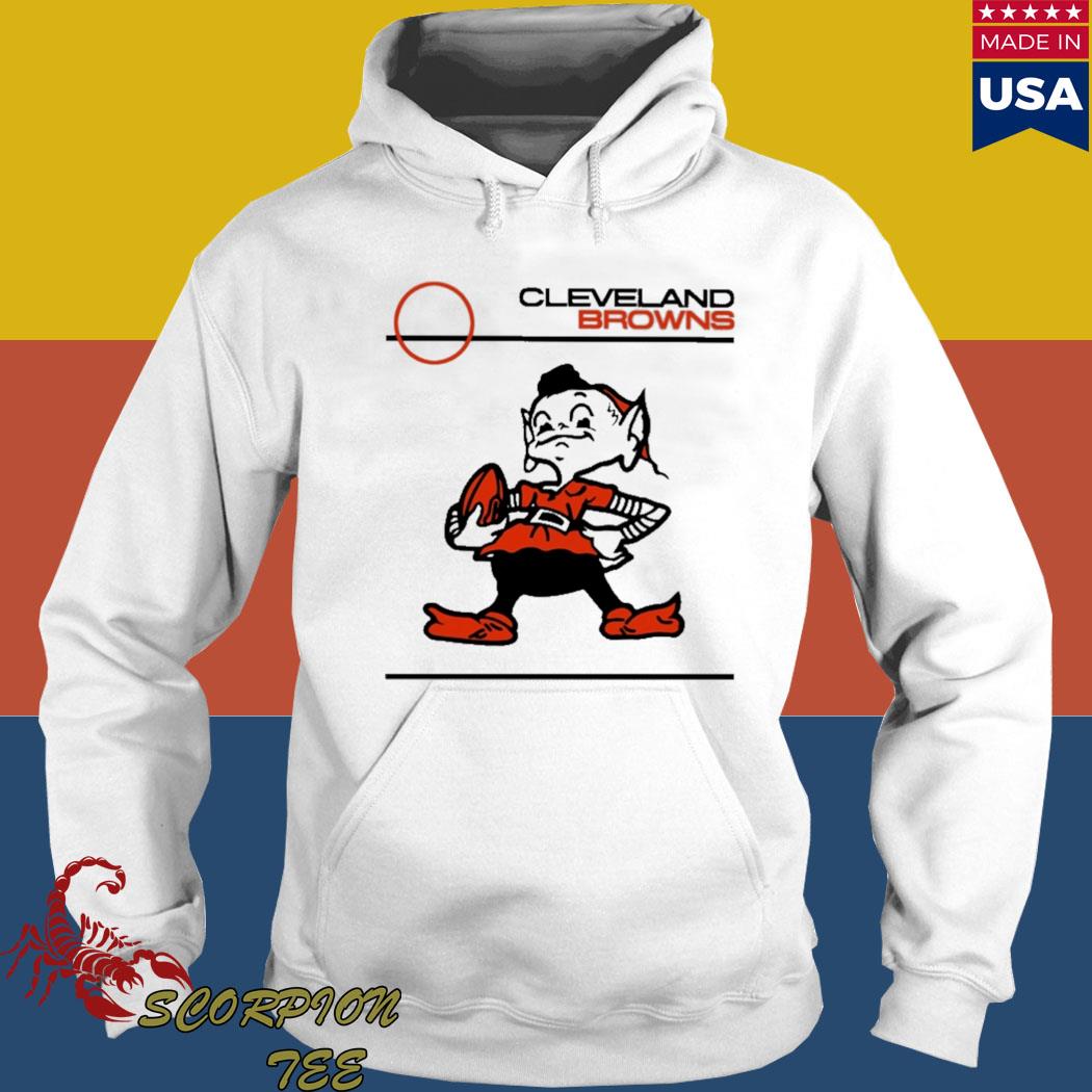 Official cleveland Browns Brownie Elf Logo T Shirts, hoodie, tank top,  sweater and long sleeve t-shirt