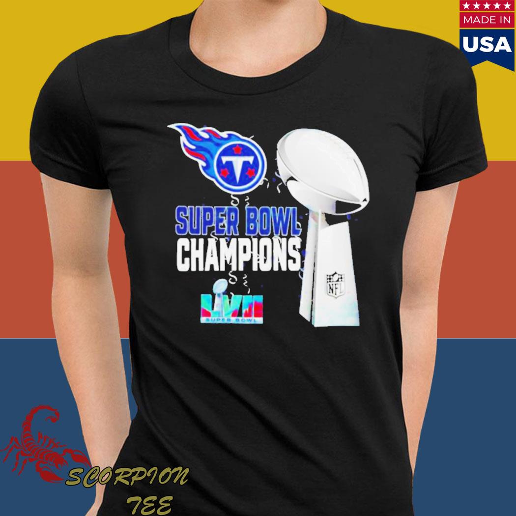 Tennessee titans super bowl lvii 2023 champions shirt, hoodie