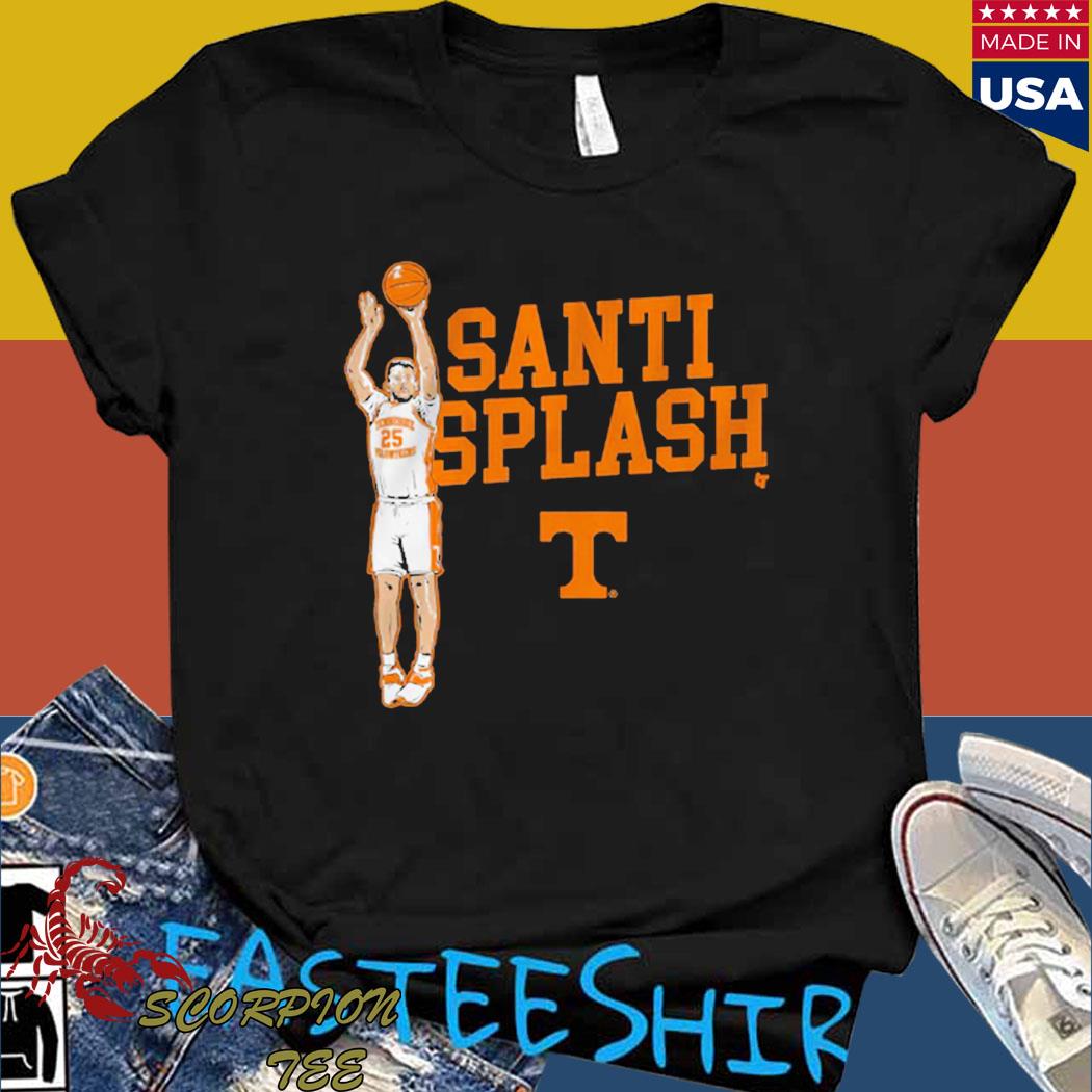 Tennessee Basketball Santiago Vescovi Santi Splash T-Shirt, hoodie, sweater,  long sleeve and tank top