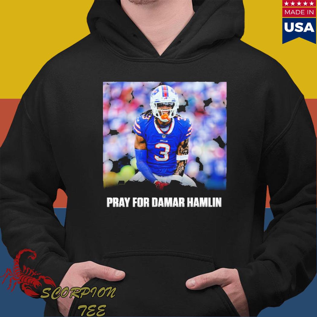 Buffalo Bills team pray for damar hamlin shirt, hoodie, sweater, long  sleeve and tank top