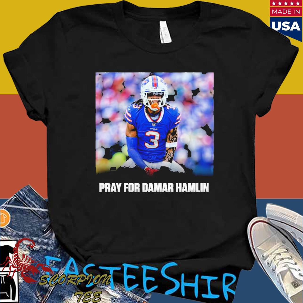 Buffalo Bill Pray For Damar Hamlin Unisex Shirt - T-shirts Low Price