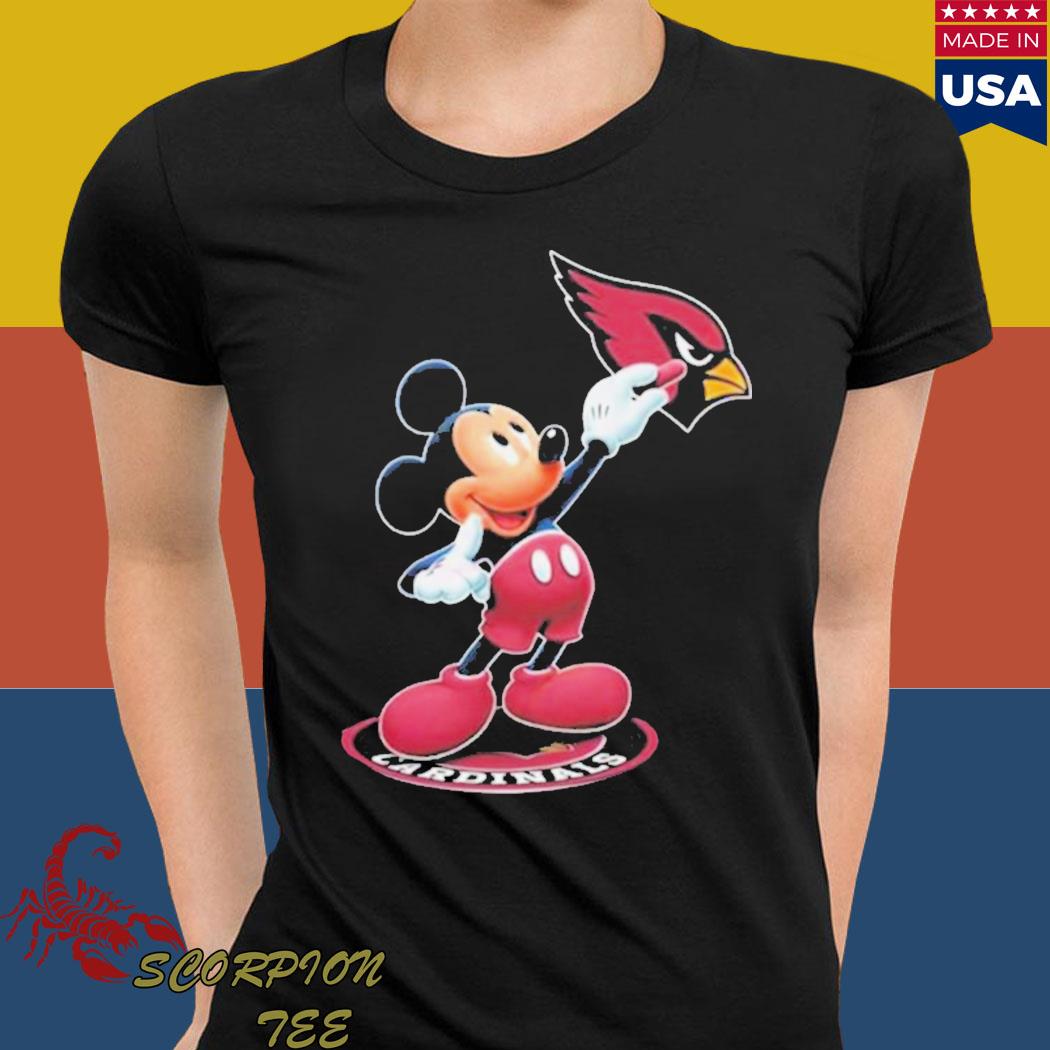 Mickey mouse nfl arizona cardinals logo 2023 shirt, hoodie, sweater, long  sleeve and tank top