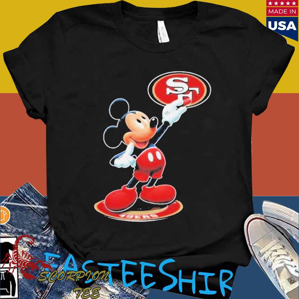 Original Nfl San Francisco 49ers Mickey Mouse 2023 T-shirt,Sweater