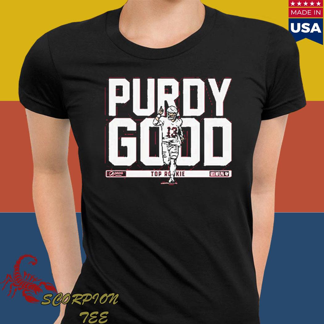 Brock Purdy Purdy Good Top Rookie Shirt t-shirt by To-Tee Clothing