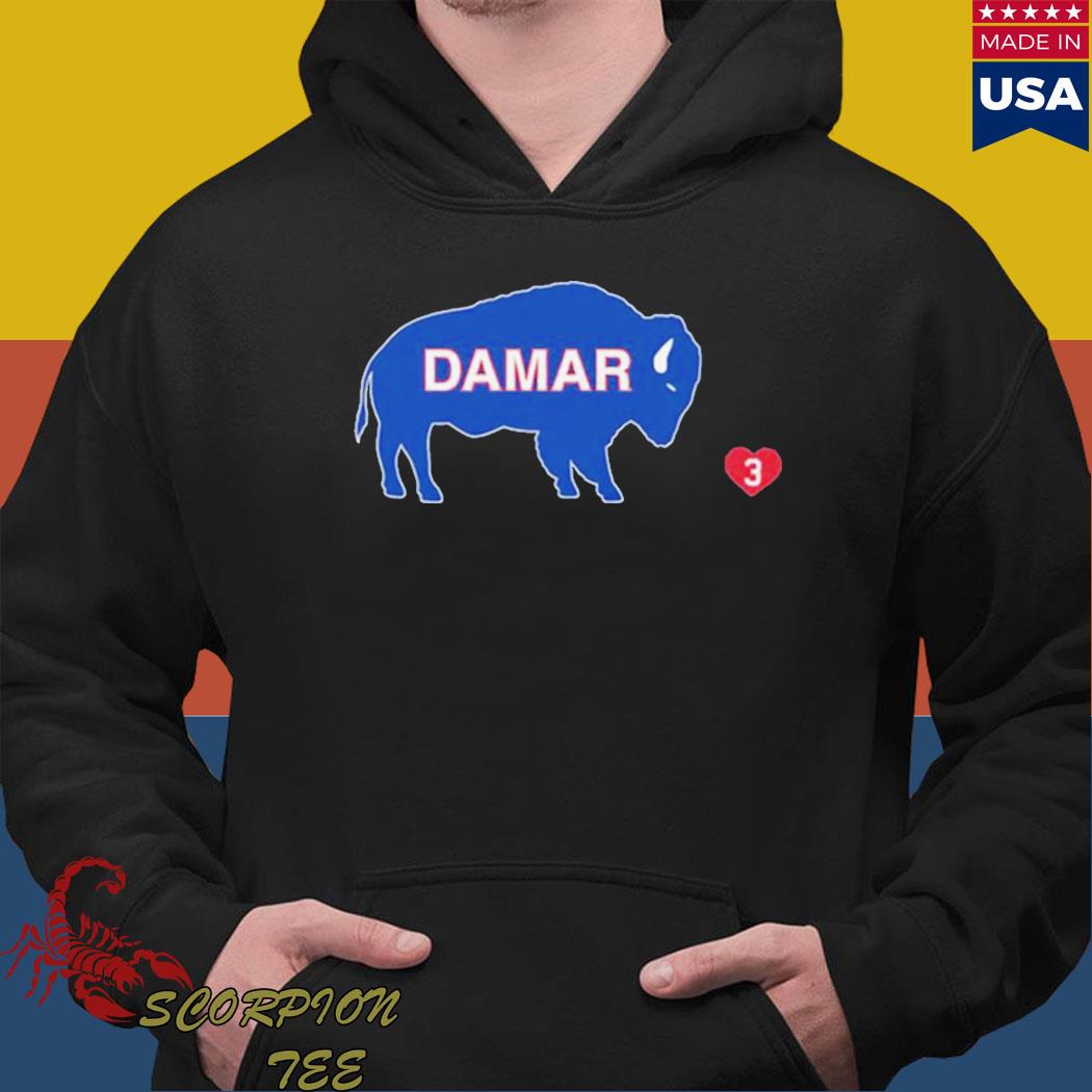 Buffalo Bills Love For Damar T-Shirt, Custom prints store