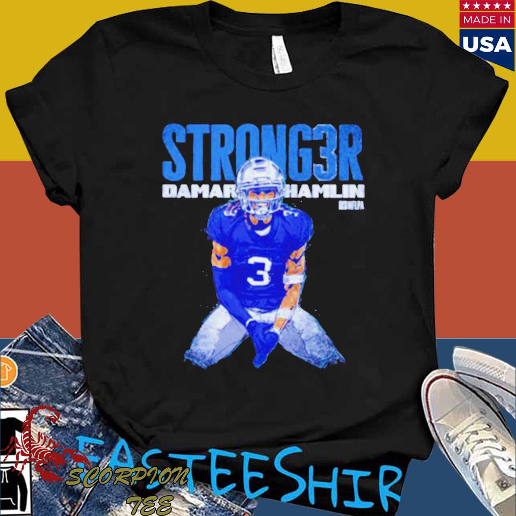 Damar Hamlin T-Shirt, Buffalo Football Men's Premium T-Shirt