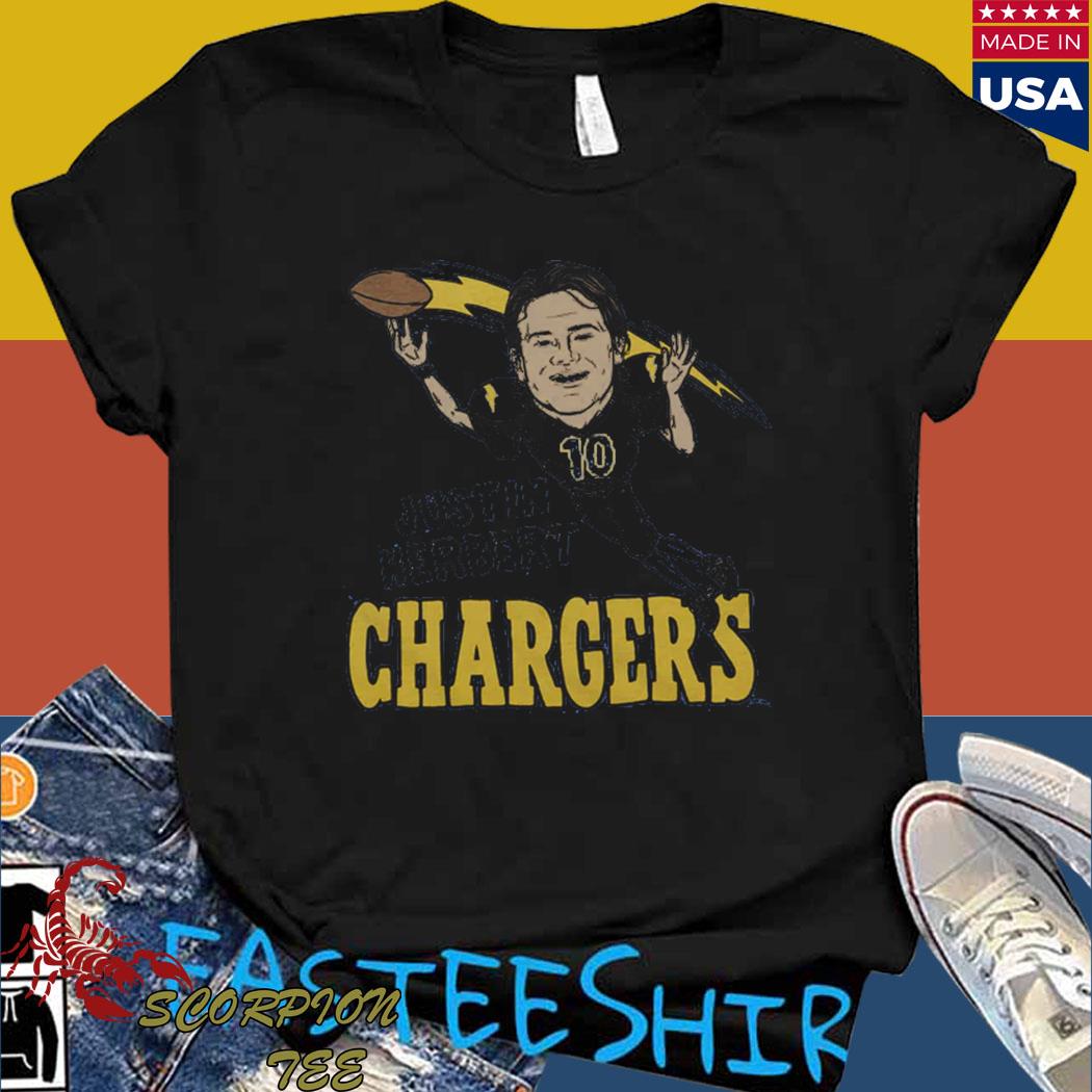 Official los Angeles Chargers Justin Herbert T-Shirts, hoodie, tank top,  sweater and long sleeve t-shirt