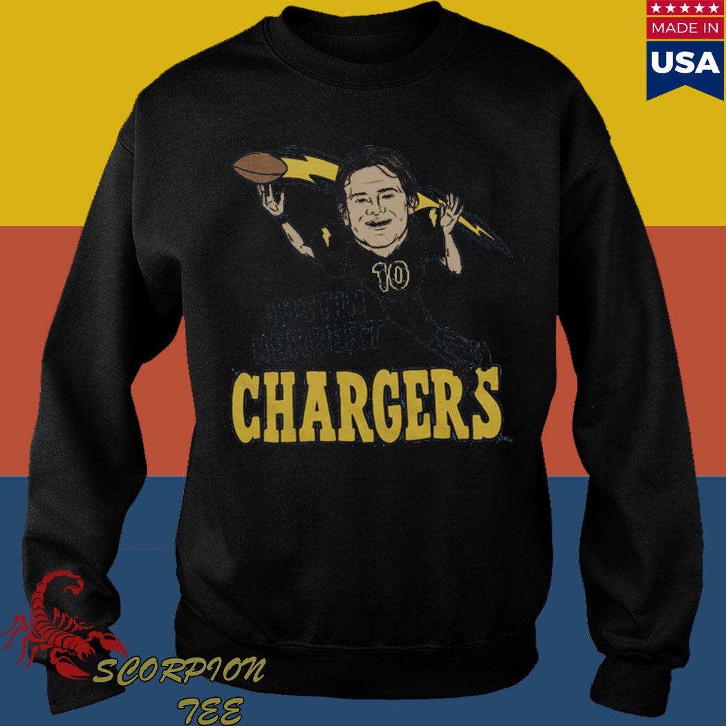 Official lA chargers justin herbert T-shirt, hoodie, sweater, long sleeve  and tank top