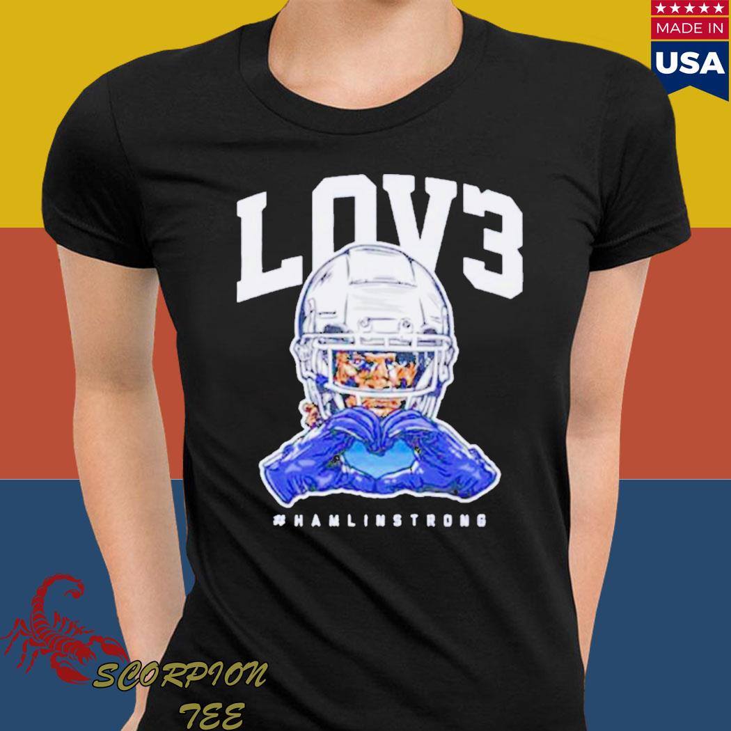 Official Love For 3 Damar Hamlin Buffalo Bills Shirt, hoodie, sweater, long  sleeve and tank top