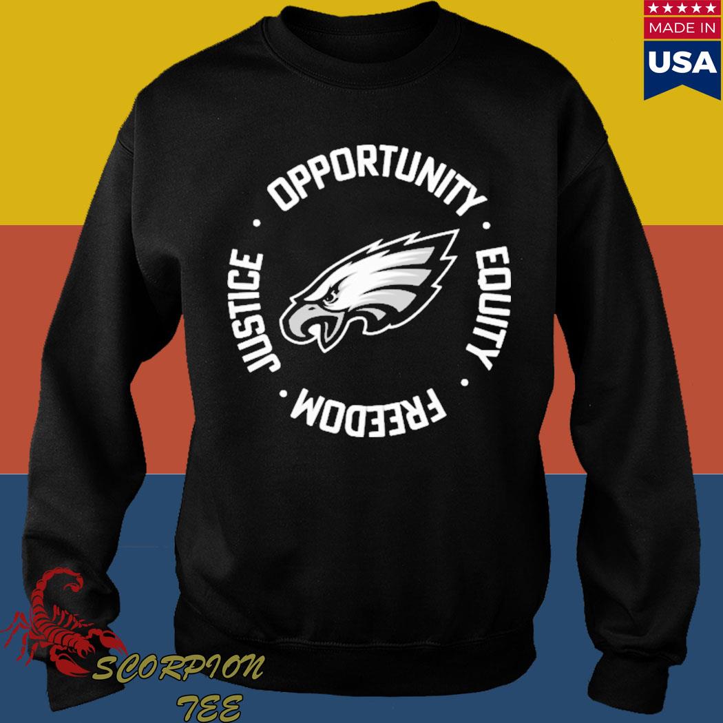 Official eagles NFL inspire change T-shirt, hoodie, tank top, sweater and  long sleeve t-shirt