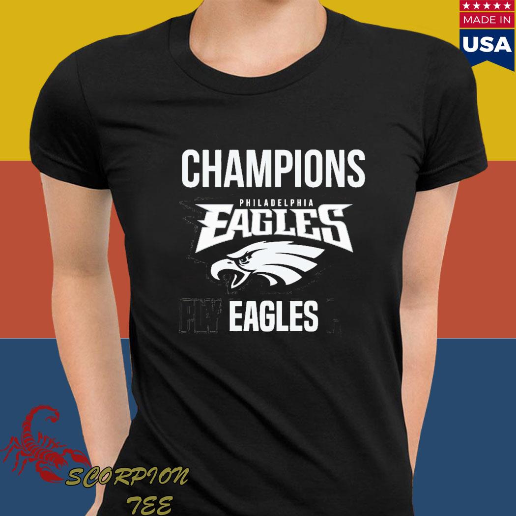 Philadelphia Eagles Super Bowl Champions Fly Eagles Fly T-shirt