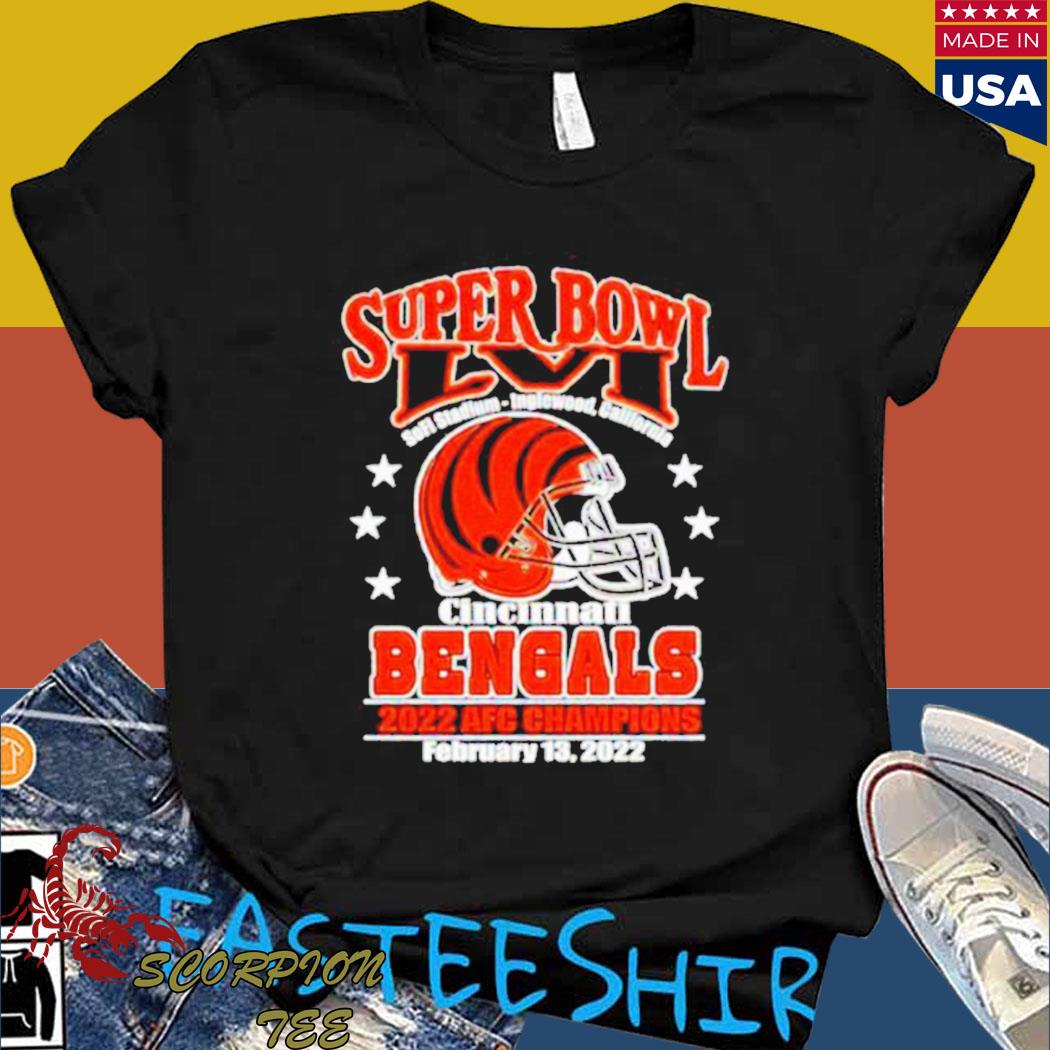 Cincinnati Bengals Super Bowl LVI 2022 Shirt, hoodie, sweater, long sleeve  and tank top