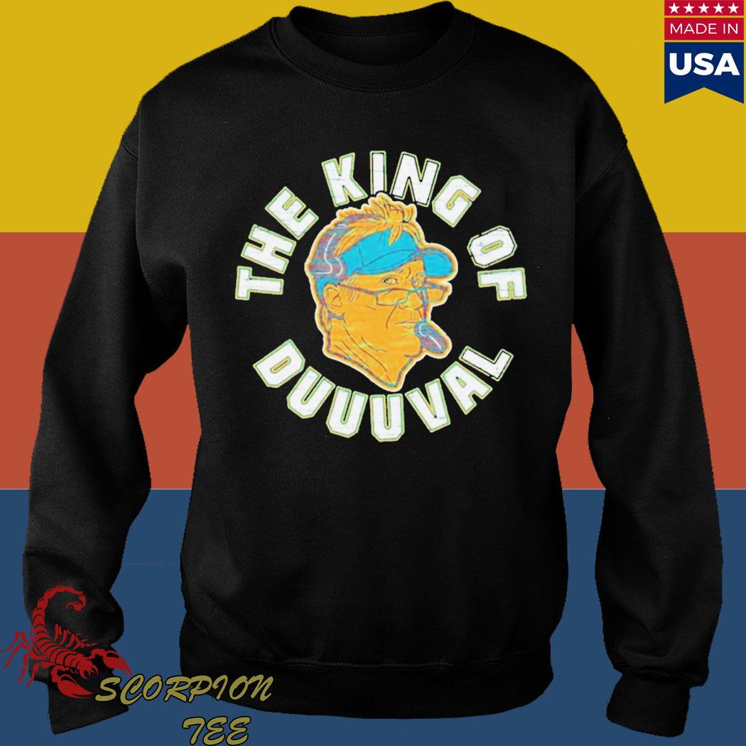 Official Urban Meyer The king of duuuval Jacksonville Jaguars shirt,  hoodie, sweater, long sleeve and tank top