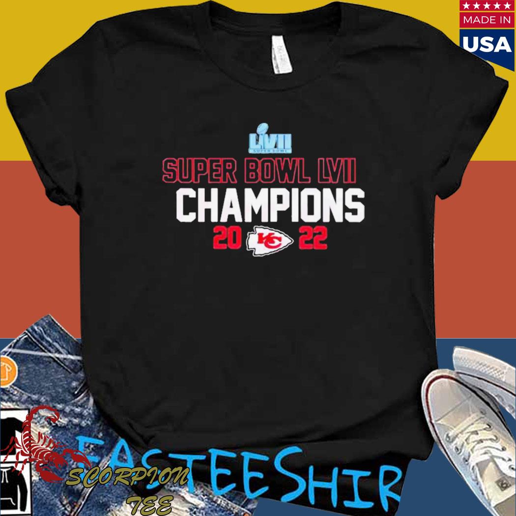 The Kansas City Chiefs' Super Bowl LVII rings details shirt