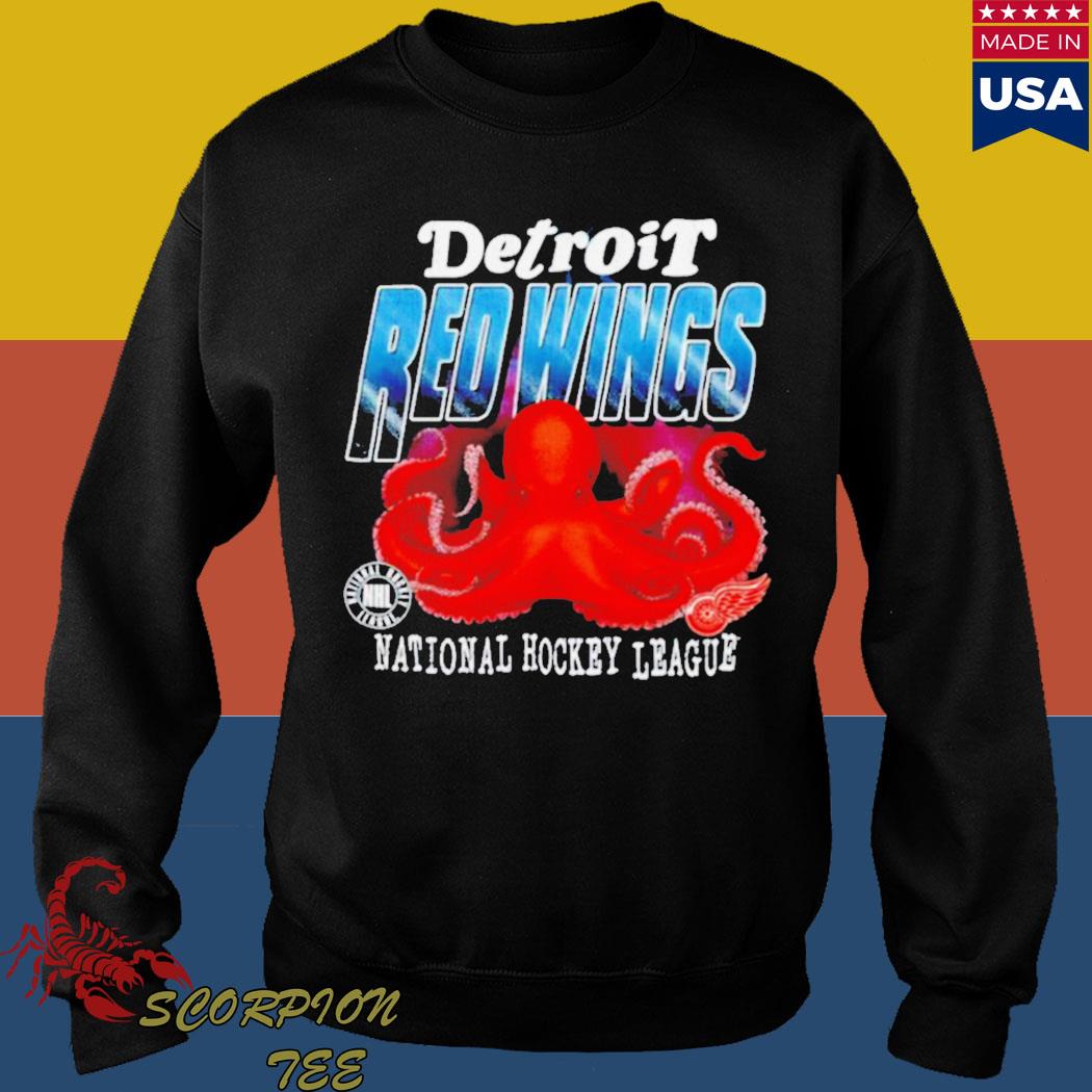 Detroit Red Wings Octopus National Hockey League Shirt
