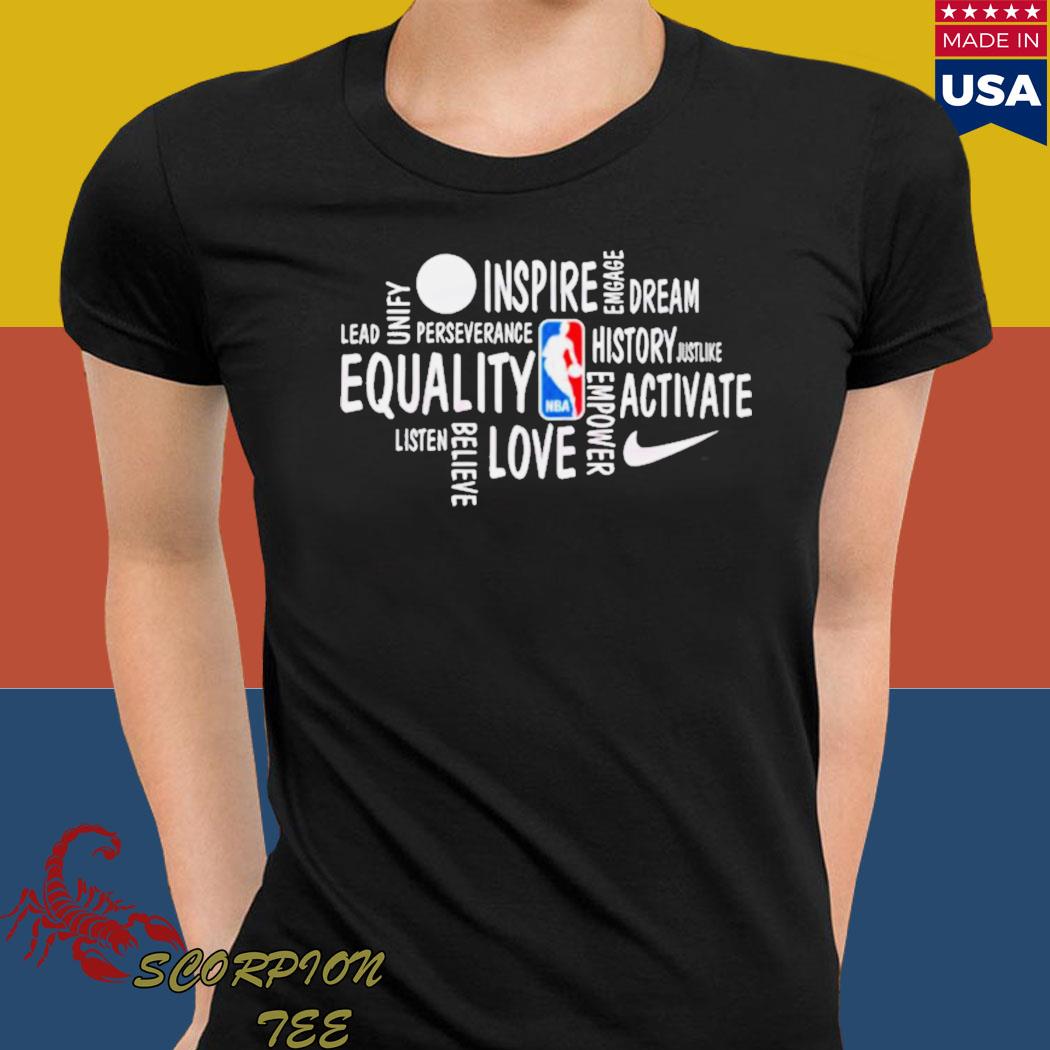 NBA Black History Month Inspire Dream Equality Shirt, hoodie, sweater, long  sleeve and tank top
