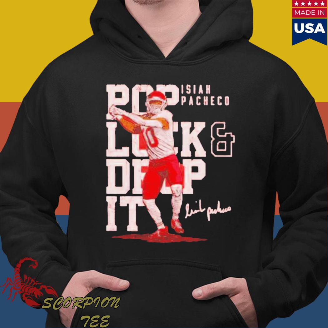 isiah Pacheco pop lock and drop it Kansas City Chiefs shirt - Peanutstee