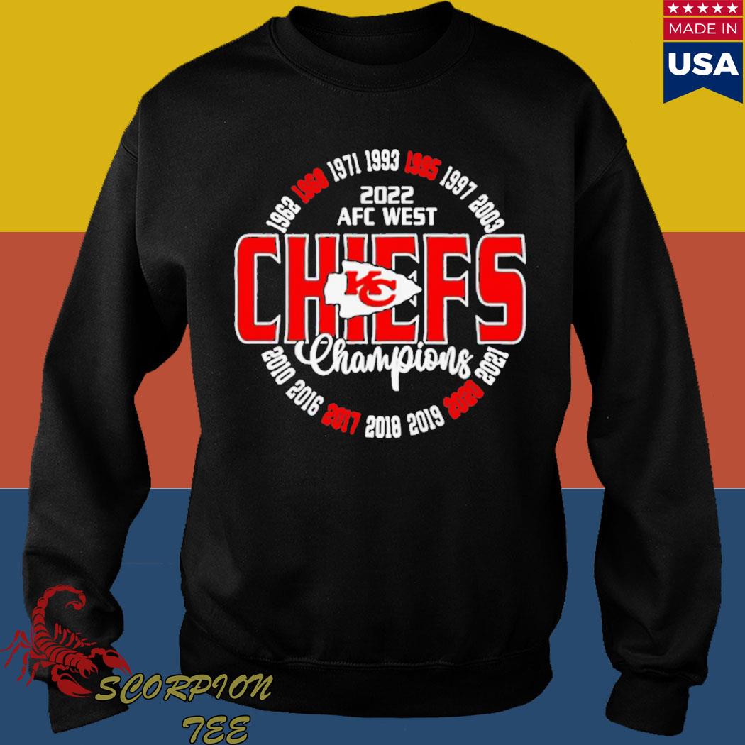 Kansas City Chiefs AFC West Champions 2023 shirt, hoodie, sweater, long  sleeve and tank top