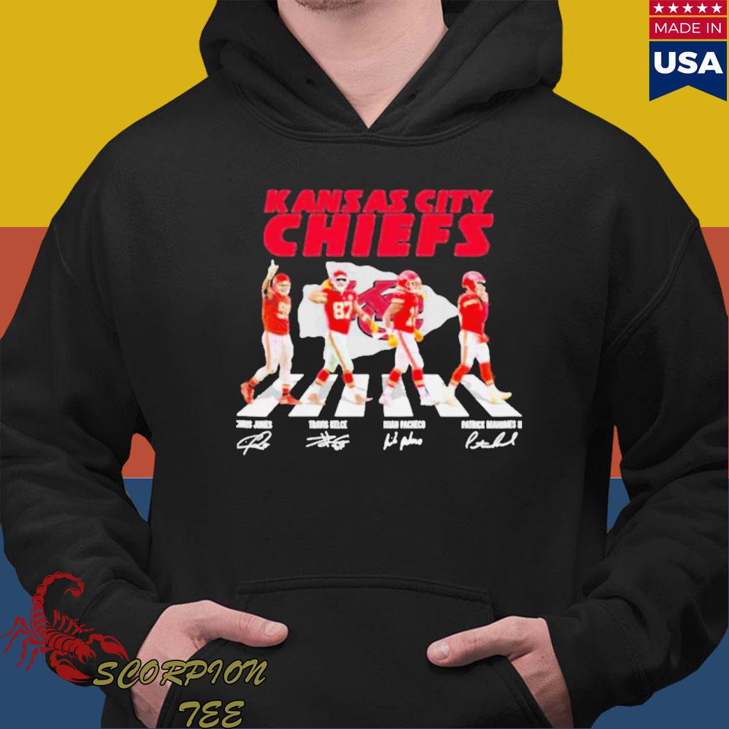 Kansas City Chiefs Travis Kelce Patrick Mahomes And Isiah Pacheco  Signatures Shirt, hoodie, sweater, long sleeve and tank top