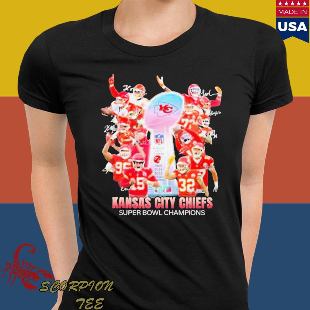 KC Chiefs 3x Super Bowl Champions shirt 