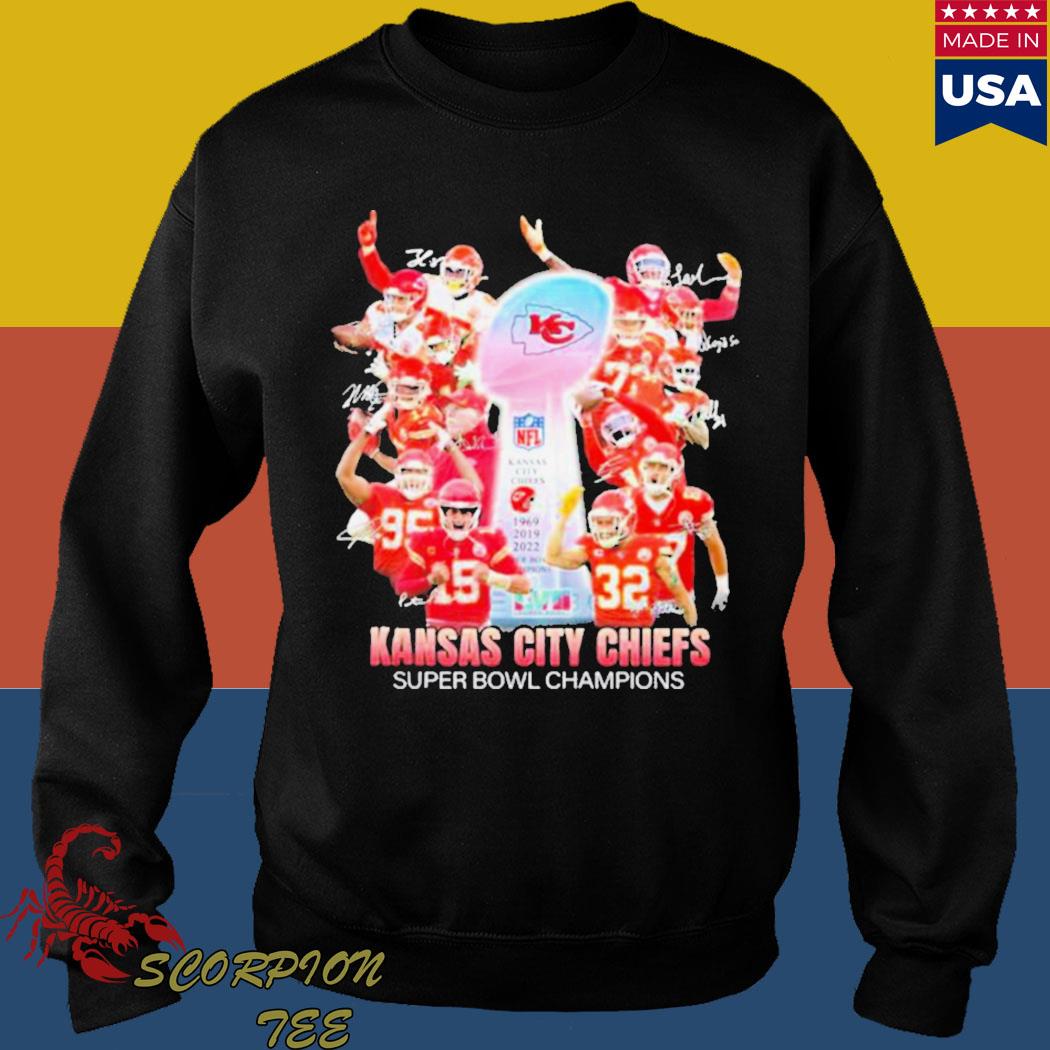 Official Kansas City Chiefs 3x super bowl champions we are all chiefs  shirt, hoodie, sweater, long sleeve and tank top