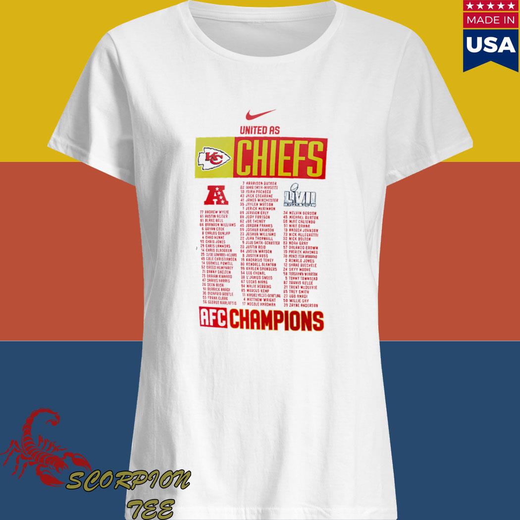 Nike Kansas City Chiefs T-Shirt, Shirts