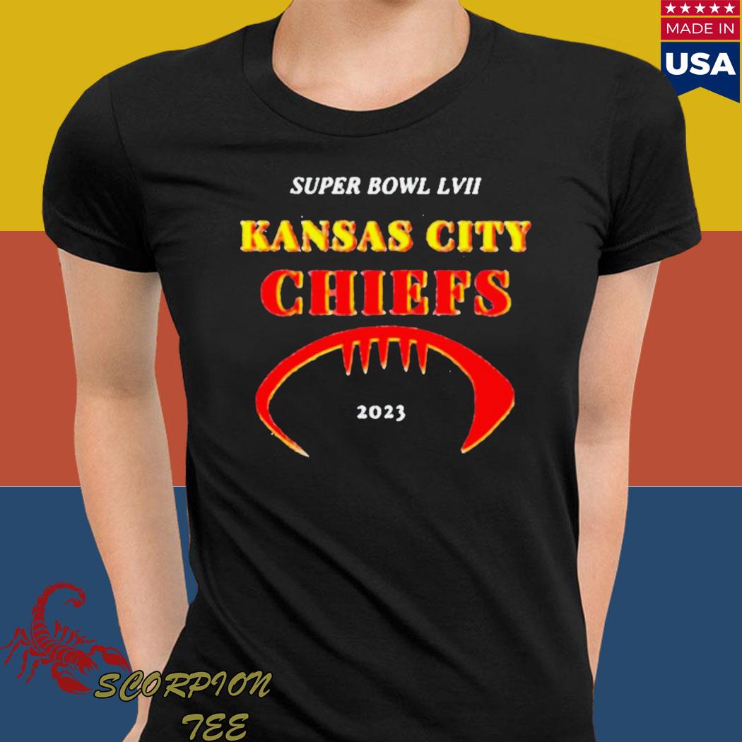 Kansas City Chiefs 2023 Super Bowl Lvii Shirt Ladies Tee