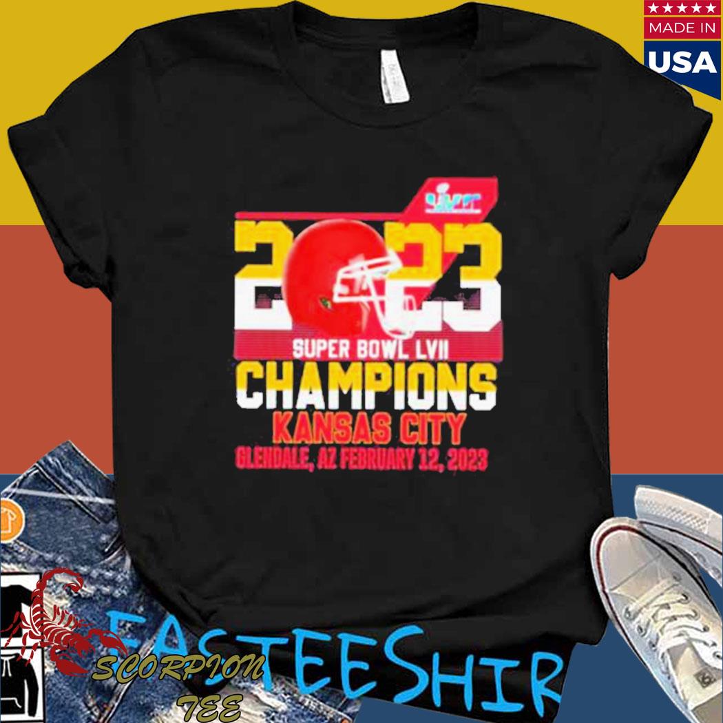 2023 Super Bowl LVII Kansas City Chiefs Arizona T-Shirt - T-shirts Low Price