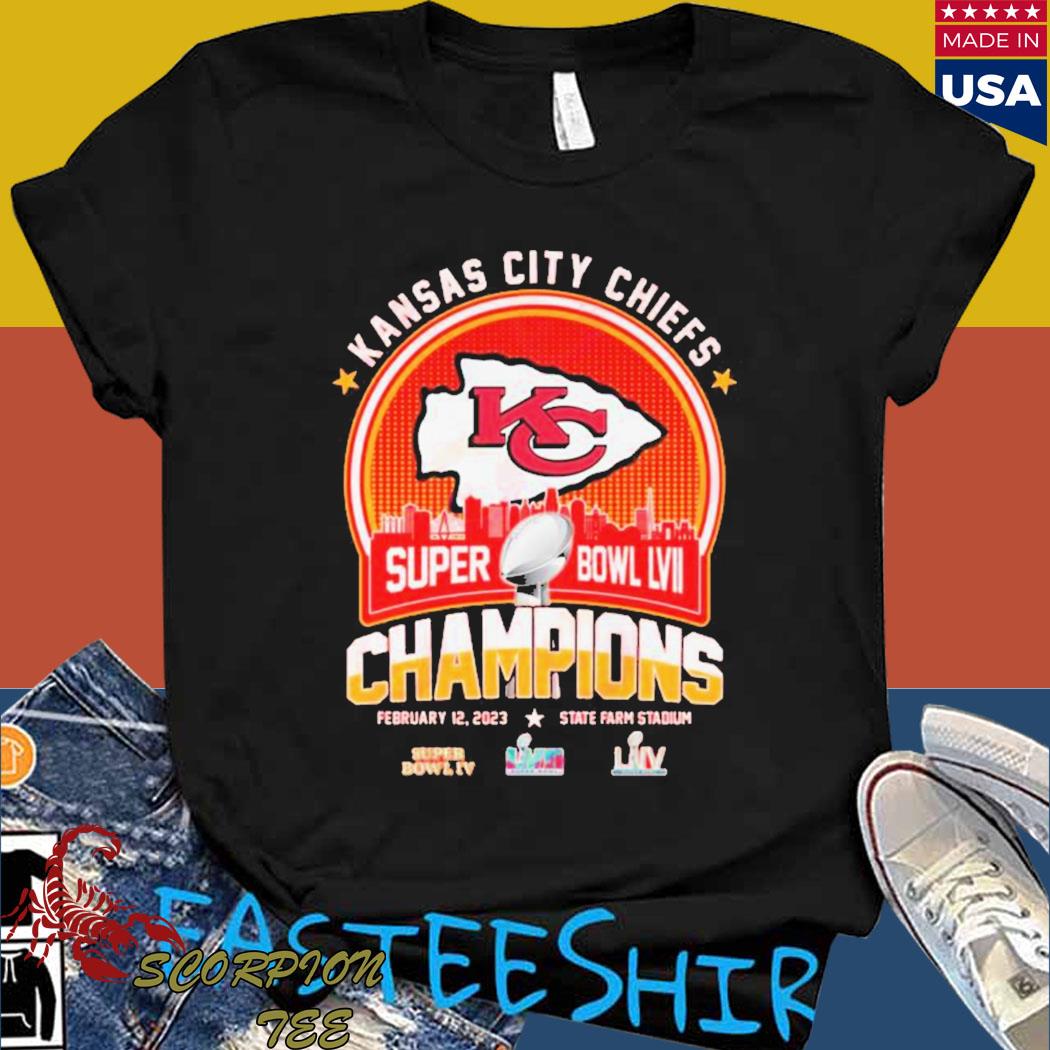 Kansas City Super Bowl Champions 2023 Shirt Unisex Tee