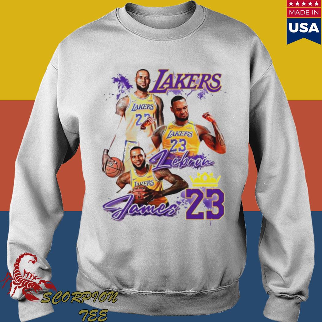 Lakers LeBron James 23 hoodie  Hoodies, Lebron james, Sweaters