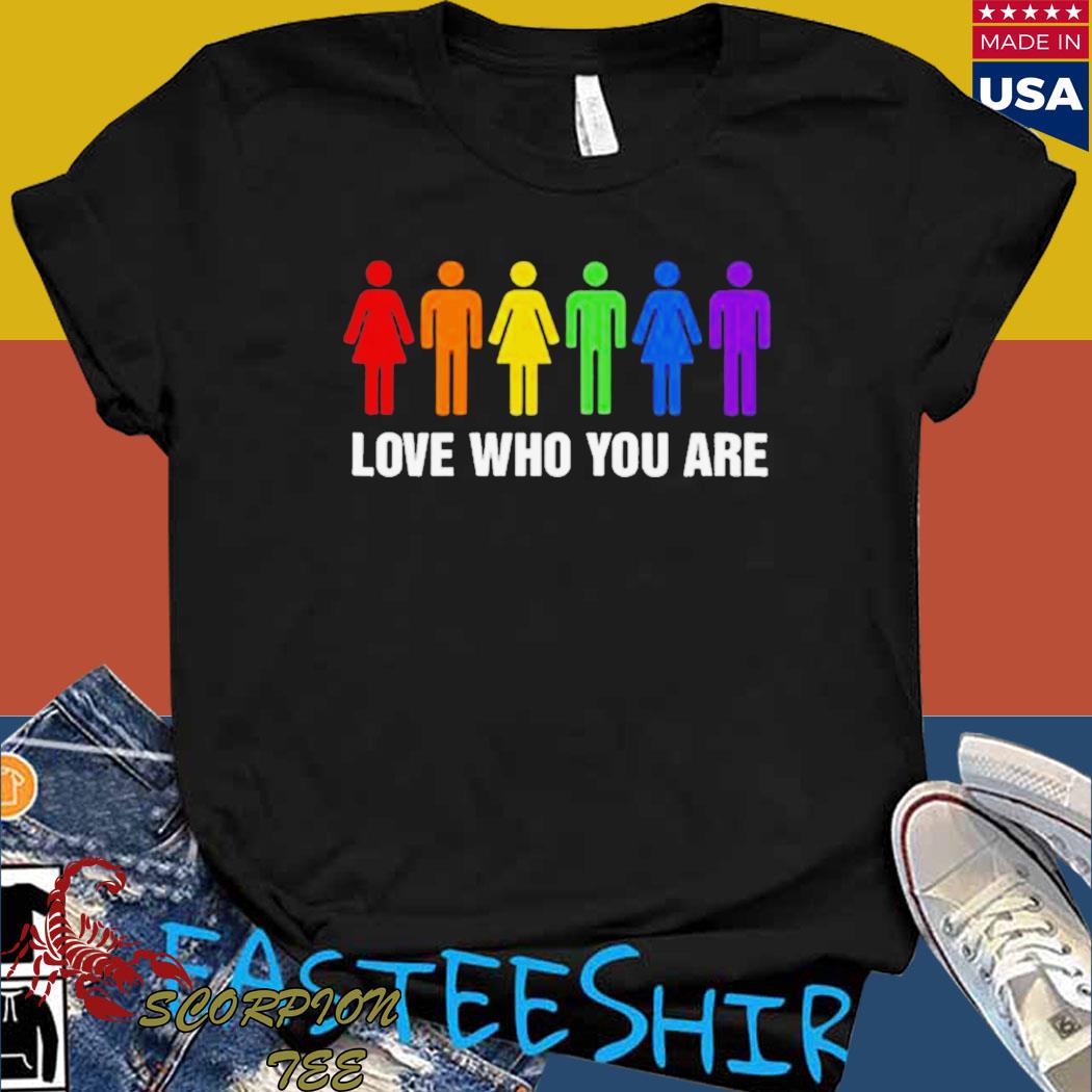 Official love who you are T-shirt