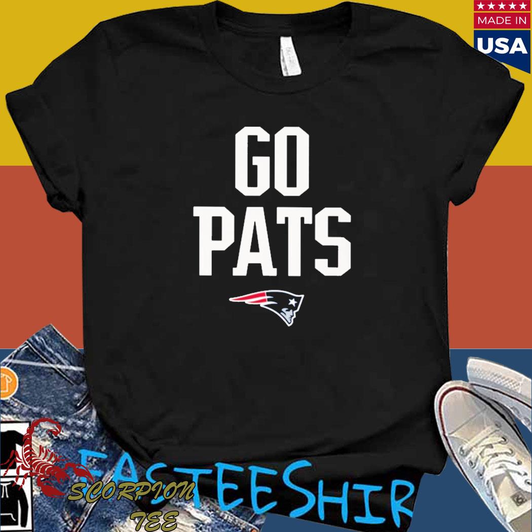 Official new england Patriots go pats T-shirt