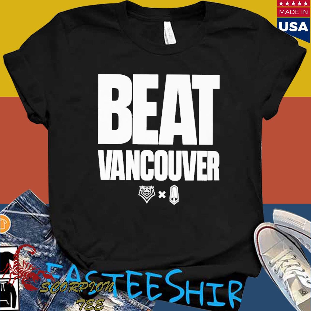 Official pacific fc x victoria royals beat vancouver T-shirt