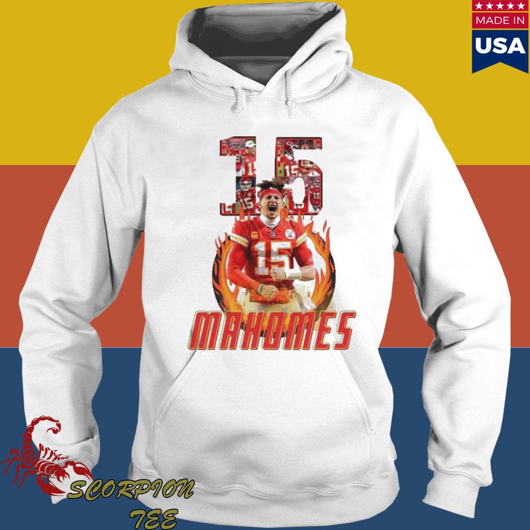 Patrick Mahomes 15 Kansas City Chiefs football poster shirt, hoodie,  sweater, long sleeve and tank top