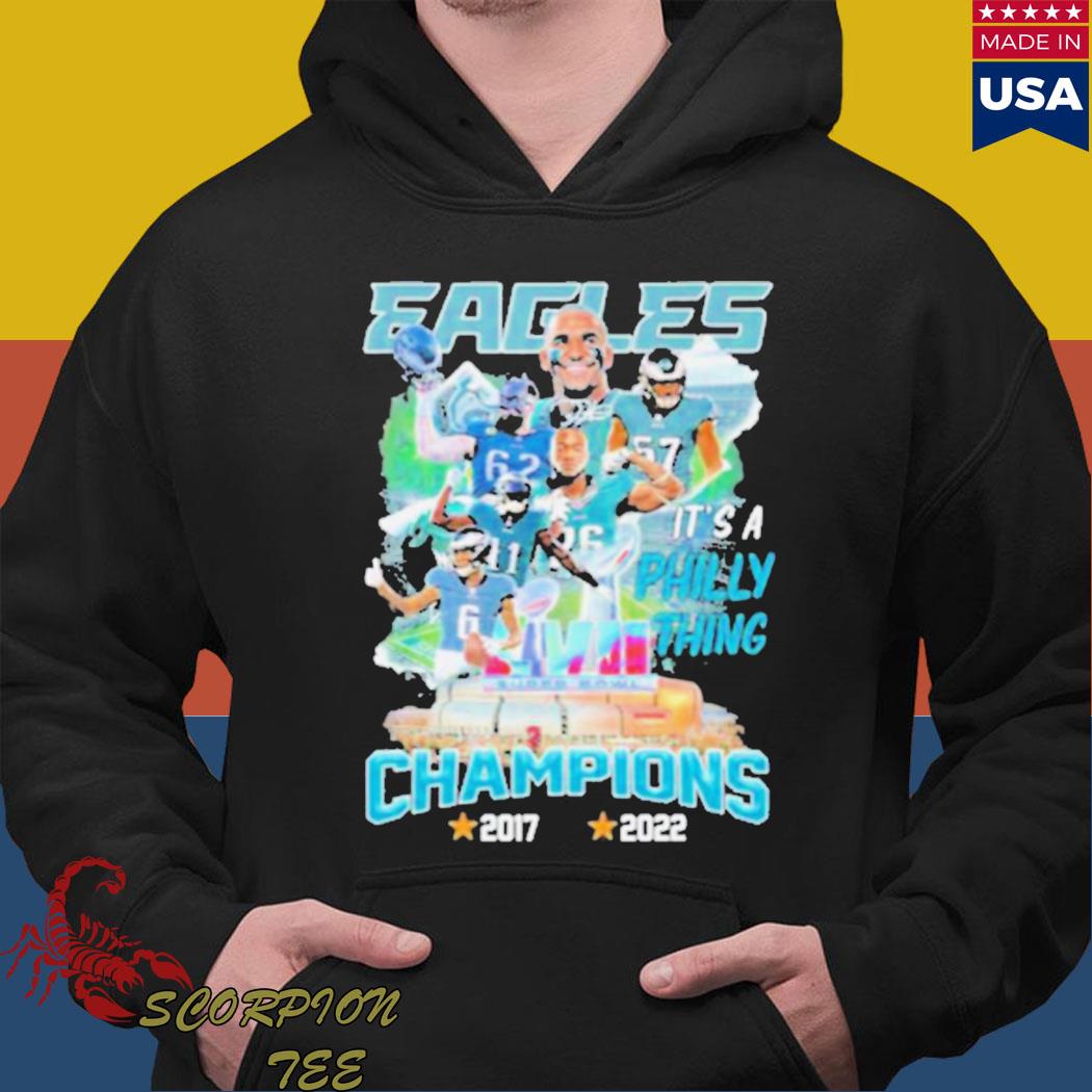 It's a philly thing champions logo Philadelphia eagles shirt, hoodie,  sweater and long sleeve