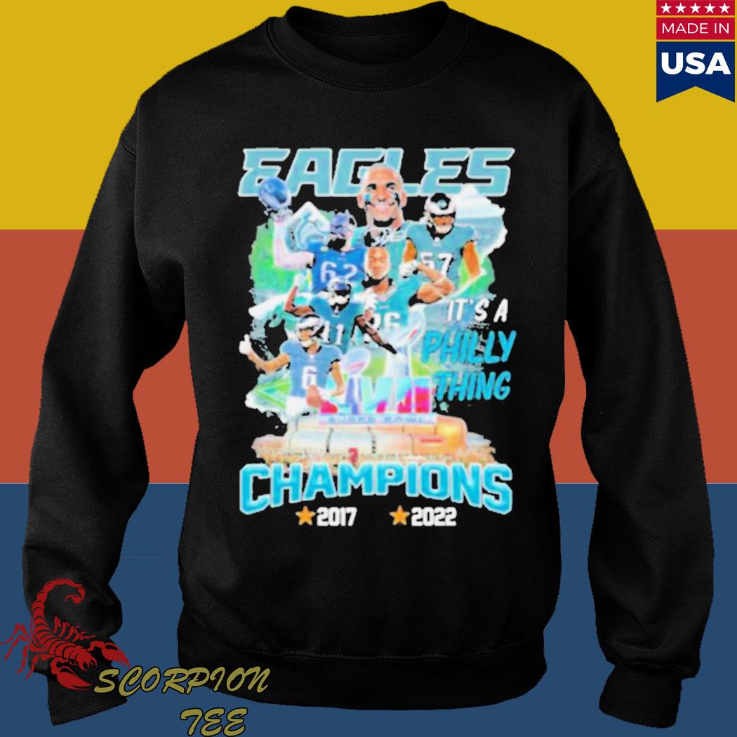 Philadelphia Eagles Super Bowl LII 2017 Champions shirt, hoodie, sweater,  long sleeve and tank top