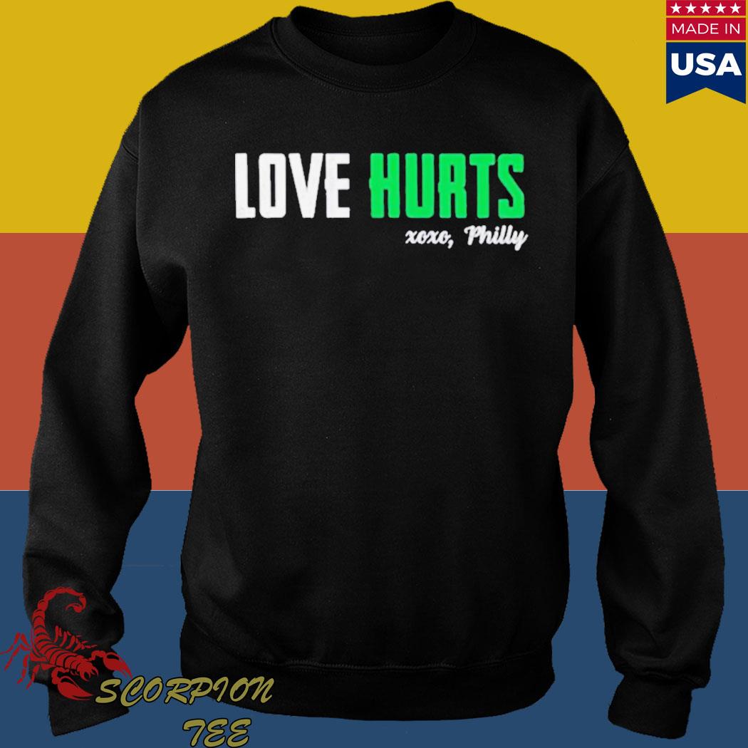 Philadelphia Eagles Love Hurts Xoxo Philly shirt - Peanutstee