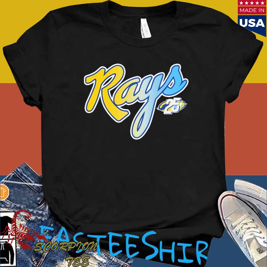 Rays 25th-anniversary shirt, hoodie, sweater, long sleeve and tank top