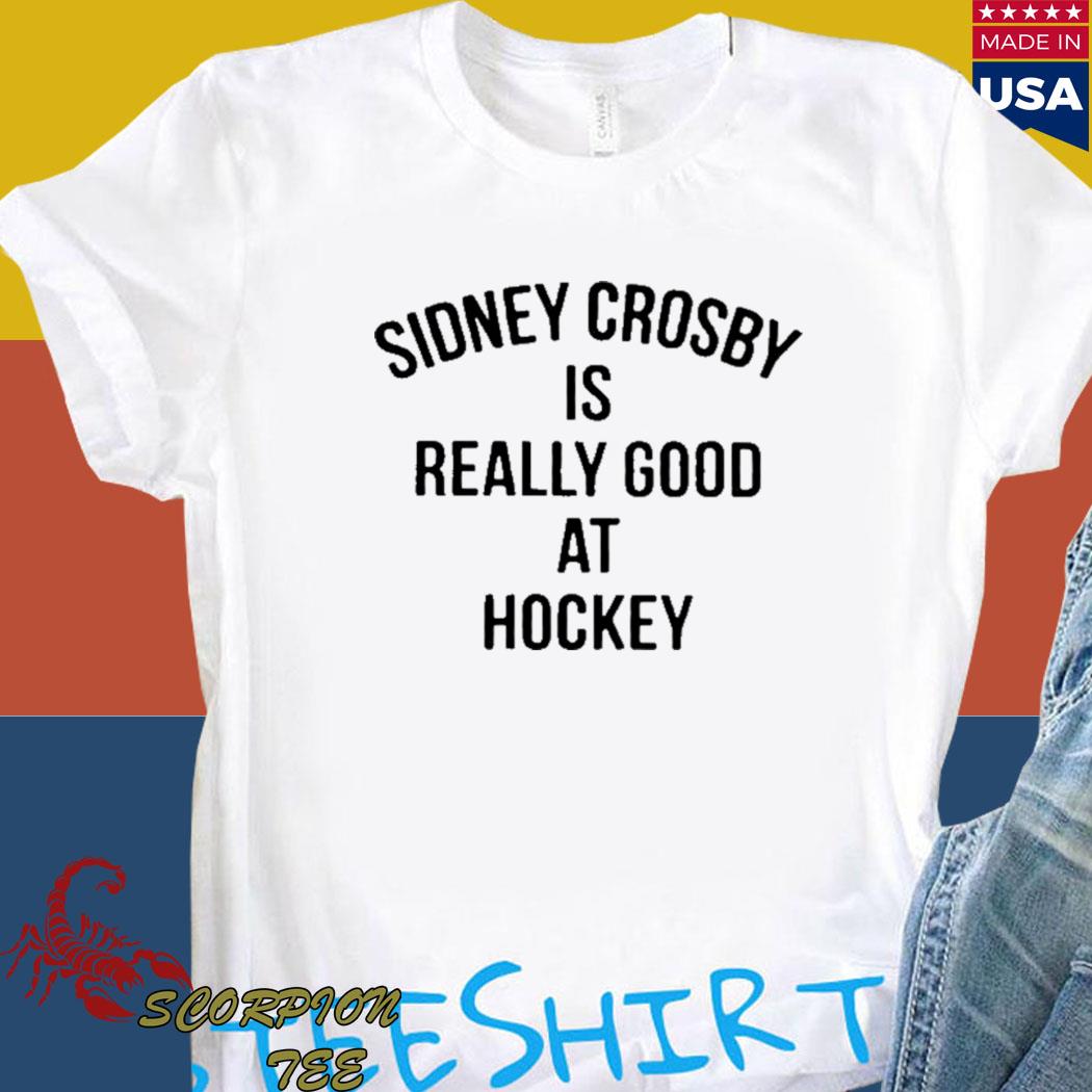 sidney-crosby-is-really-good-at-hockey-t-shirt