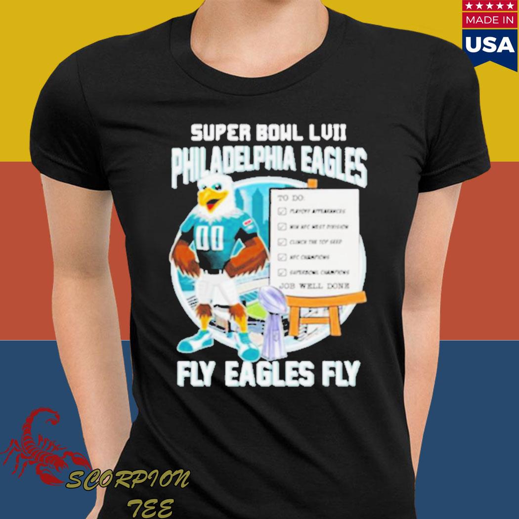 Philadelphia Eagles Fly Eagles Fly 2022 Super Bowl LVII Champions shirt,  hoodie, sweater, long sleeve and tank top