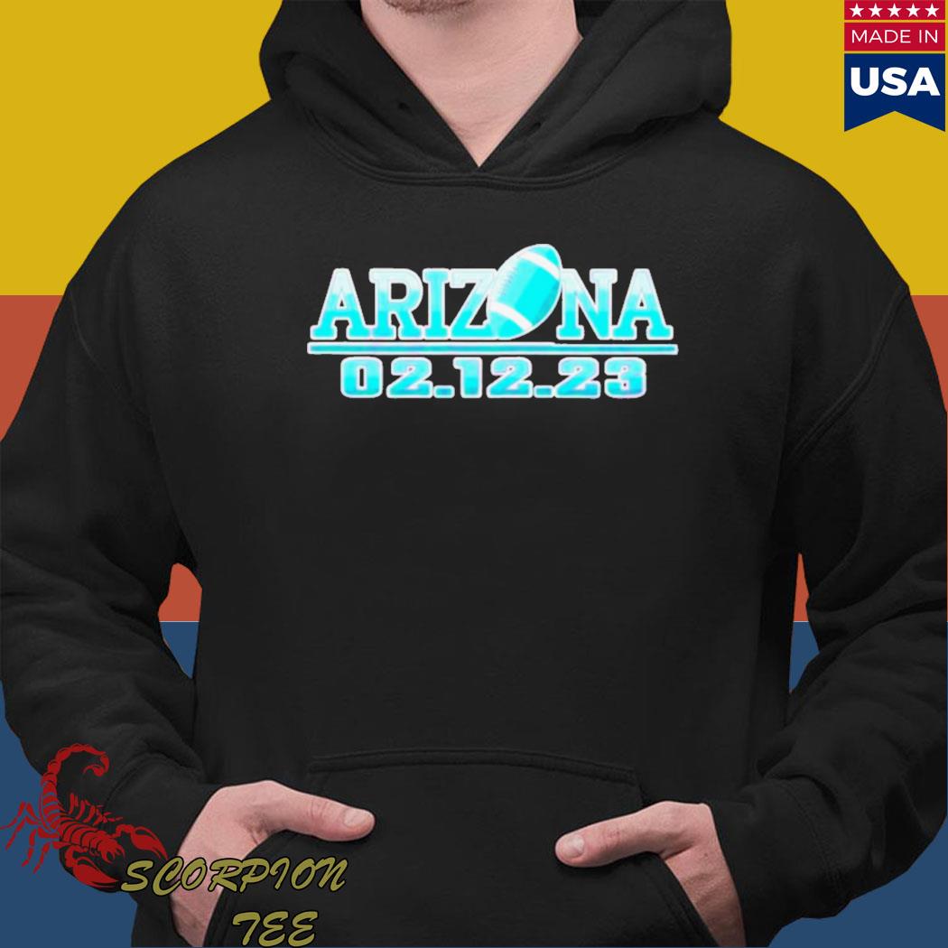 Official 2023 Super Bowl LVII Arizona 100 day shirt, hoodie