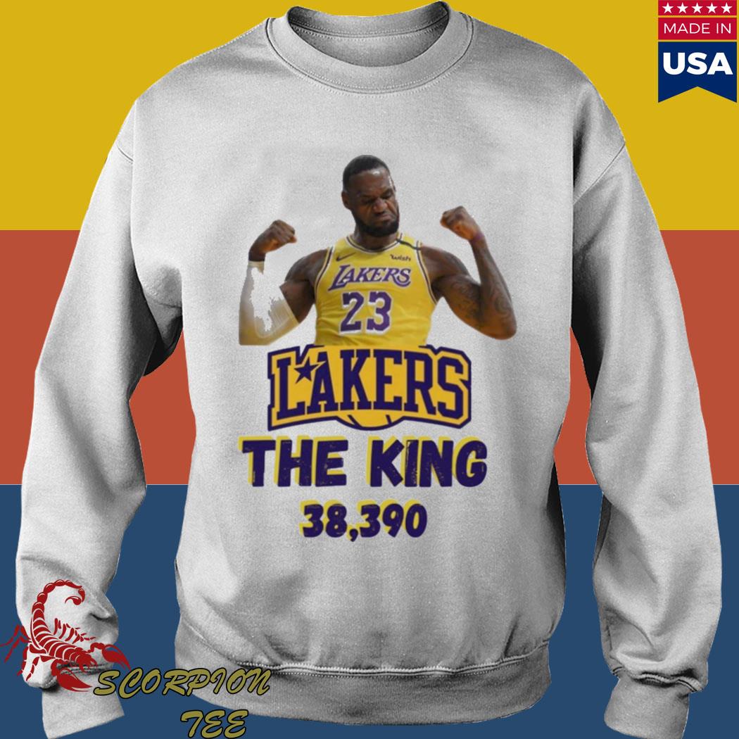 32 34 8 3 23 All-Time Lakers Starting 5 Shirt, hoodie, sweater, long sleeve  and tank top