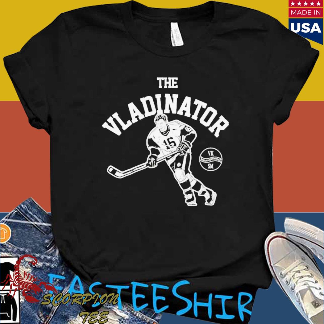 Official the vladinator believe hockey T-shirt