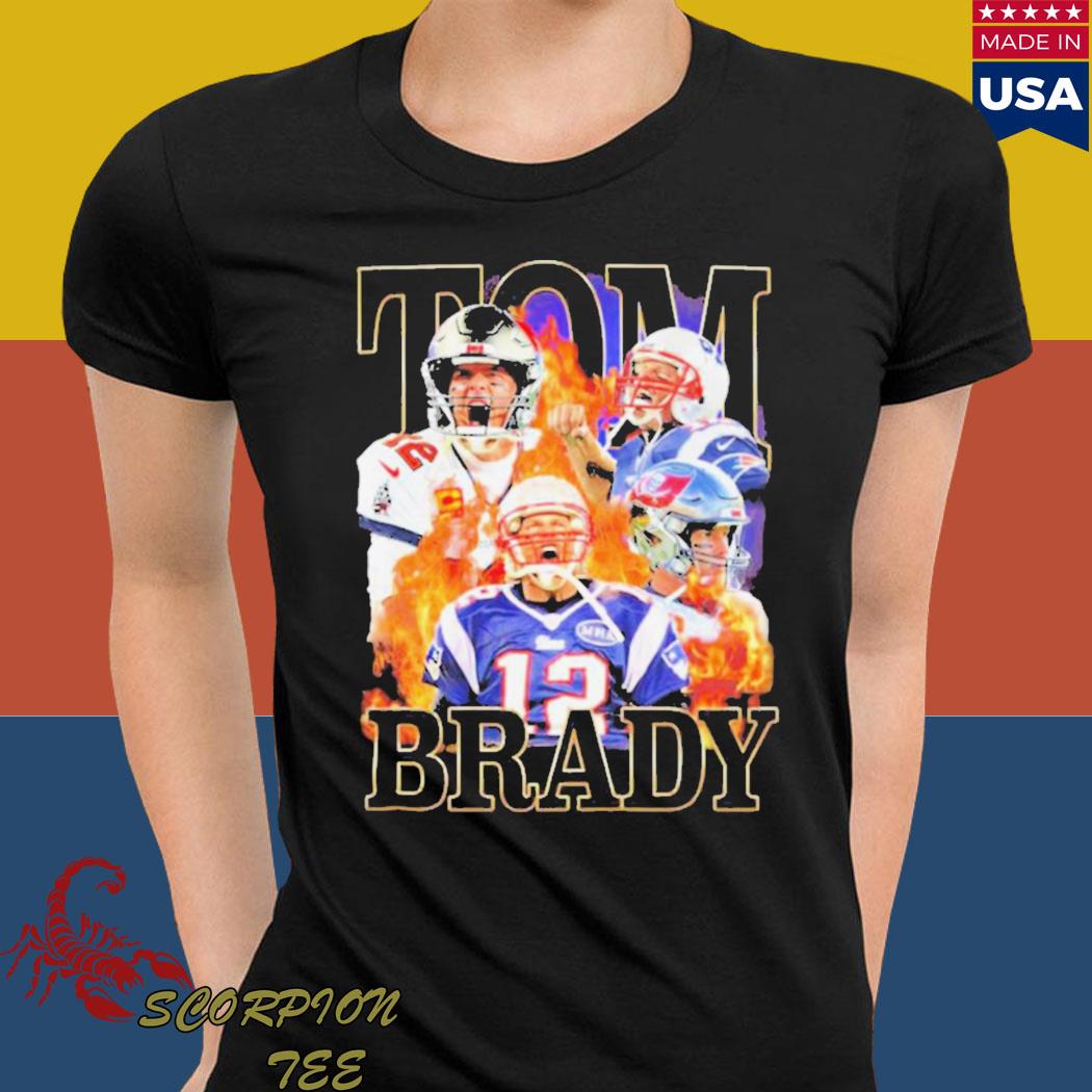 Tom Brady Goat LFG The Only Way Is Through Tee Shirt - Teespix