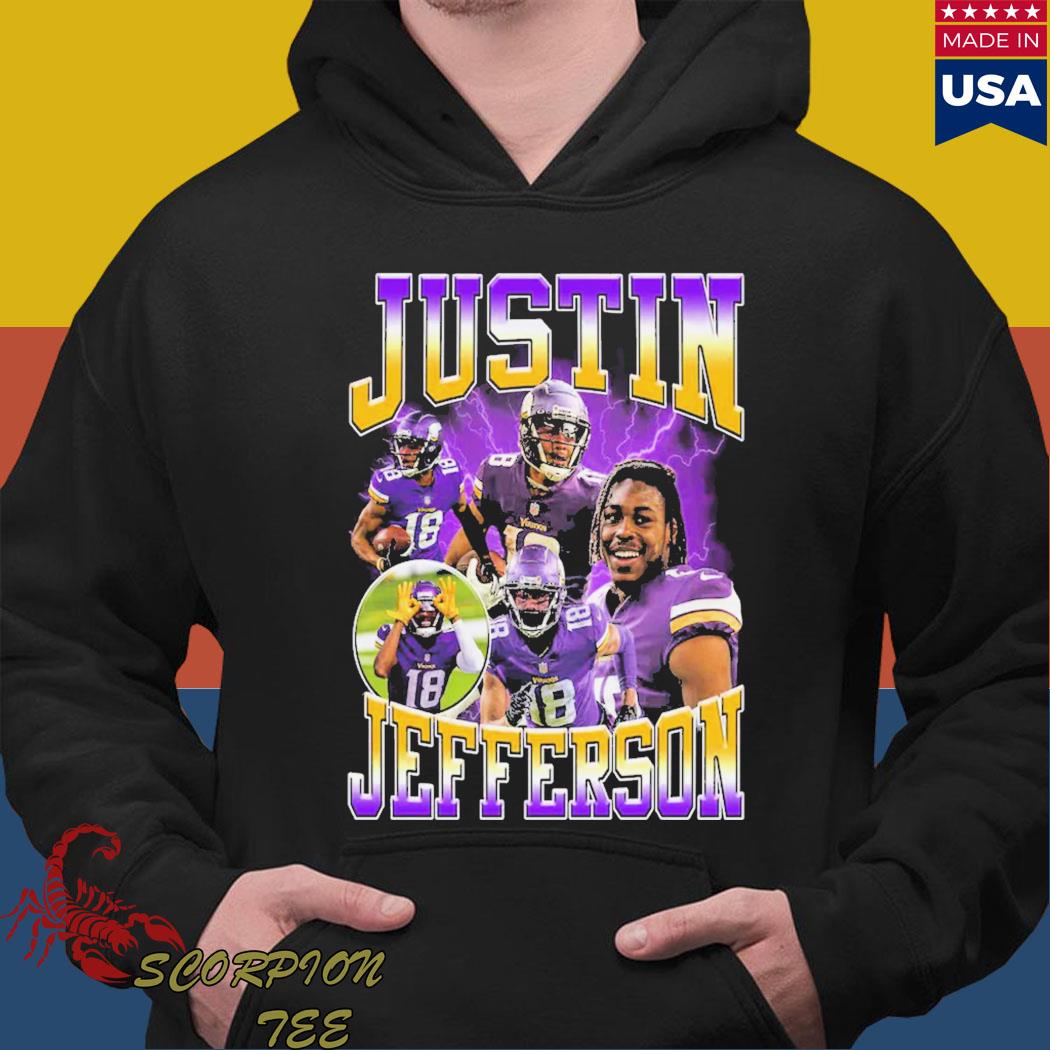 Official Youth Justin Jefferson Foolball T-shirts, hoodie, sweater